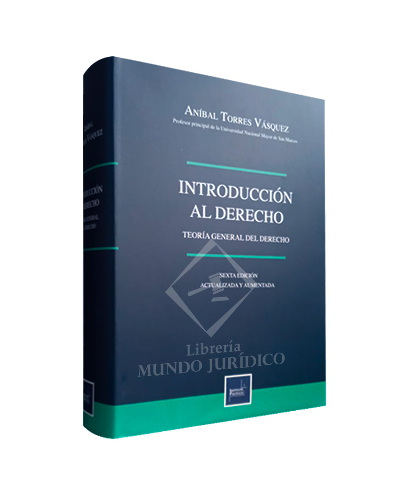 INTRODUCCION AL DERECHO Teoría General Del Derecho - Librería Mundo ...